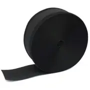 Secure Cord Cable Management Cover - 5m - Black for Hard Surfaces - Concrete / Metal / Tiles / Vinyl / Wood [SC5ADLB]