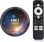 CHROX Android 13.0 TV Box, HK1 RBOX W2T 4GB RAM 64GB ROM S905W2 Quad Core 64-Bit Support HD 4K/ 3D/ H.265 Ethernet 2.4/5G Dual WiFi 10/100M BT 5.0 Set Top Box,4gb+32gb