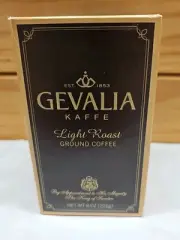 Gevalia Kaffe Light Roast Ground Coffee 8 oz. Sealed Box
