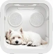 Pet Dryer Box for Cats&Dogs,360° Quiet Drying Box with Smart Temp Control,Interactive Pet Soothing Window