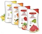 Le Vital Kids 2in1 Shampoo & Conditioner 4/PK & VicVan Scalp Massager Bundle