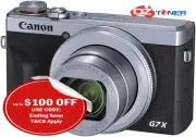 NEW Canon PowerShot G7X Mark III Digital Camera 20.1MP 4x Zoom 4K Video - Silver