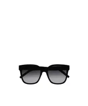 Saint Laurent Eyewear Square Frame Sunglasses One size Black and gradient gray