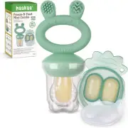 Haakaa Baby Fruit Food Feeder Mini Freezer Nibble Tray Combo Breastmilk Popsicle