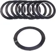 Operitacx Black Whiteboard Tape Set 8 Pieces Self-adhesive Drafting Tape for Marking Chart Graphic Grid Lines Art Craft