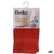 Bath Towel Terracotta Colour 30 x 50 Cm 12 Units
