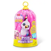 7 Piece Zuru Pets Alive Polly the Surprise Magic Bird