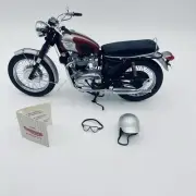 FRANKLIN MINT 1969 TRIUMPH BONNEVILLE 1:10 SCALE DIECAST MOTORCYCLE/BIKE