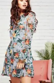COOP By Trelise Cooper Playsuit Size XS BNWT Playsuit Of Happiness Lilac Floral