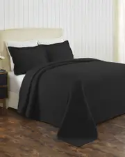 Superior Cascade Jacquard Matelasse 3pc Cotton Bedspread Set