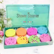 8-Pack Aromatherapy Shower Steamers Essential Oils | Relax & Refresh