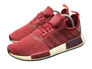 Adidas G27937 NMD Boost R1 Stencil Pack Maroon Woman Size 10 Fast Shipping