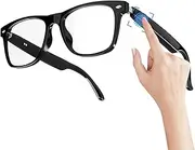 Biniveil Smart Glasses for Men, with Speaker Smart Reading Glasses, Wireless Smartphone Audio Glasses for Men Women Adjust Volume