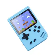 Mini Handheld Game Console with 500 Games Support TV Output Kids Gift-Blue