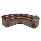 Waterproof Sectional Couch Covers, Oversized 5 Seat Recliner Cover Brown