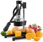 Hand Press Juicer Machine, Manual Citrus Juicer for Lemon, Lime, Orange Juice -