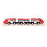 Bigjigs Rail Wooden Virgin Trains Pendolino Carriage Engine Locomotive Railway