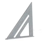 Speed Square Protractor Aluminum Alloy Miter Framing Measurement For Carpenter
