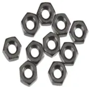New Axial SCX10 III SCX10 Wraith Thin Hex Nut M3 Black (10) AX1040
