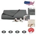 Luxurious 100% Cotton Full Sheet Set, 400 Thread Count, Dark Grey Elegance