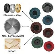 Sanding Disc 80 Grit Foe Wood Metal Plastic For Angle Grinder Sanding Flap Discs