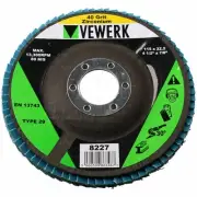 40 Grit Zirconium Flap Discs for Sanding Grinding Removal 4-1/2" Grinder 200pc