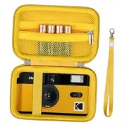 Hard Travel Case for Kodak F9/1 Shot/Ilford/Corex Reusable Ultra 35mm Yellow
