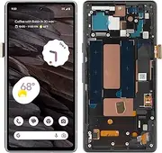 [SwarKing] LCD Display Replacement Compatible with Google Pixel 7A GWKK3 GHL1X G0DZQ(with Frame)（Support Fingerprint Touch Screen Digitizer Assembly with Repair Tools-6.1inch