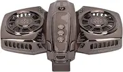 Zopsc Cell Phone Cooler for Gaming, 90mm Width, Low Noise Dual Core Semiconductor Cooling Fan, Aluminum Alloy Mobile Phone Radiator for Gaming Smartphone