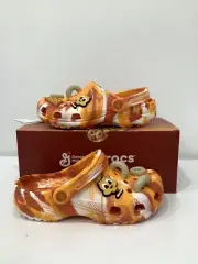 Crocs Honey Nut Cheerios mule clog Youth Kids size J4 Fit Womens 6