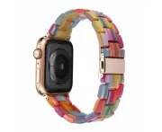 Garmin Vivoactive 4s Stylish Resin Watch Strap - 22 - Rainbow