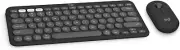 Pebble 2 Combo for Mac, Wireless Keyboard and Mouse, Slim, Quiet and Portable, C