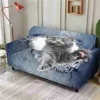 Cat Paw Solution Stretch Sofa Cover Lounge Couch Slipcover Recliner Protector