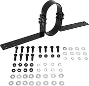 GRCFUMO Tail Shaft Loop, Sturdy Steel Heavy Duty Flat Driveshaft Safety Loop Kit, Universal Adjustable Driveshaft Loop for Most Vehicles