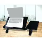 Aluminium Alloy Folding Laptop Computer Stand Desk Table Tray On Bed Mouse Randy