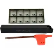 SDACL1212H07 12mm Lathe External Turning Tool Holder +10pcs DCMT070204-SM Insert