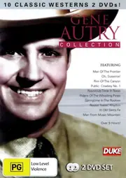 Gene Autry Collection 10 Movies On 2 Discs - Rare DVD Aus Stock New Region ALL