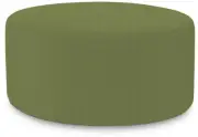 James Allan HEOF94645 Sensibility Round Ottoman Cover - Cover - Moss