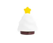 D41 Cute Christmas Tree Night Light Portable Lamp for Bedroom Kawaii Room Decor Color Changing Toys Light Up Sleeping Light