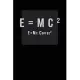 E=MC2 - coffee notebook college ruled: Notebook - Diary - Composition - 6x9 - 100 Pages - Cream Paper - Coffee Lovers Journal