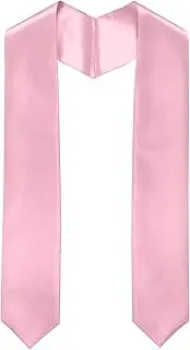 [misscom] Unisex Adult Graduation Stole Shawl 72" Long for Academic Commencements Shawl