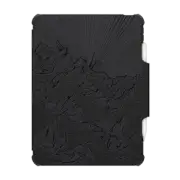 iPad Pro 12.9-inch (5th/6th gen) Impact Folio Case AIM HIGH 1 IPAD, BLACK & WHITE MOUNTAINS MINIMALIST LINES NATURE MOUNTAIN ILLUSTRATION