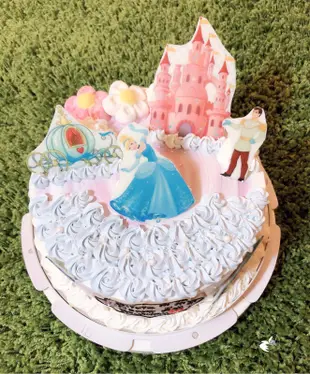 灰姑娘/迪士尼公主/公主蛋糕/相片蛋糕/客製蛋糕/造型蛋糕/Cinderella