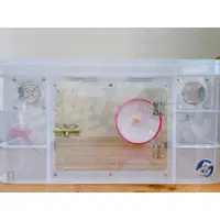 在飛比找蝦皮購物優惠-【小恐龍】K036 改造整理箱 鼠籠 倉鼠籠 小寵飼養箱 整