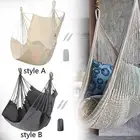 Hammock Chair Rope Swing Chair Breathable Bedroom Max 441 lb Home Anti Slip