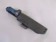 KA BAR BECKER BK-7 CUSTOM LEATHER SHEATH (SHEATH ONLY) !READ DESCRIPTION!