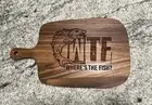 13x7.5 Walnut Cutting/Serving Board With Handle