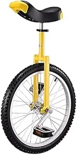 Adults Unicycle, 20 Inch Wheel Balance Exercise Fun Bike - Adjustable Seat - 150kg Capacity - Fitness Scooter for Circus Performance