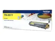 Brand New Brother TN251 Yellow Genuine Toner Cartridge For HL-3150CDN / 3170CDW