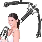 Arm Trainer for Men, Home Gym Expander, 53 x 30 cm, Portable, Adjustable, 22-440 lbs Exercise for Strength Training and AB Workouts at Home or Travel